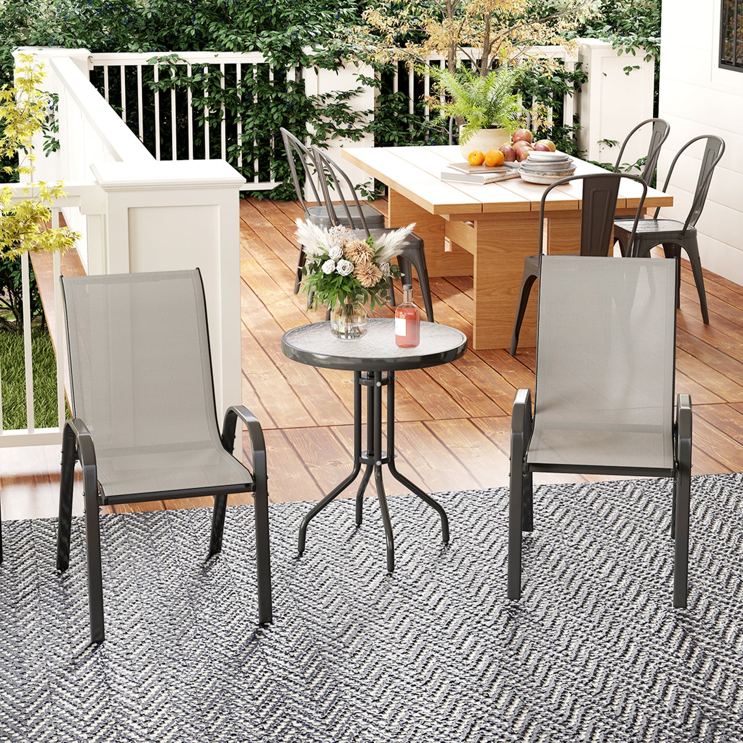 Three-Piece Outdoor Garden Set