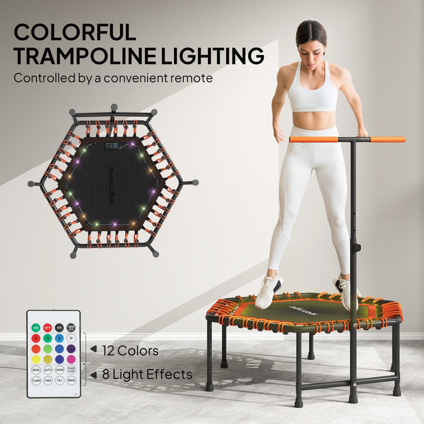 45" Rebounder Trampoline for Adults
