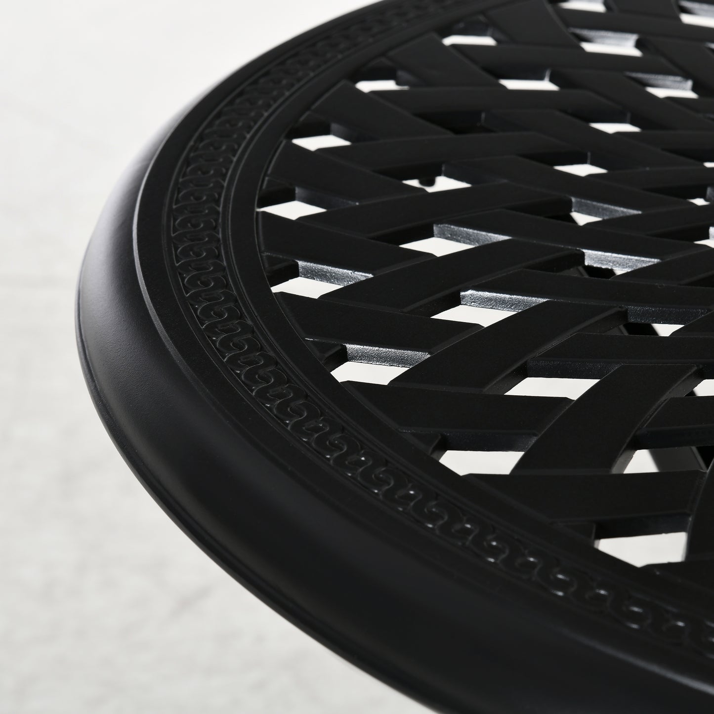 78 cm Round Garden Dining Table