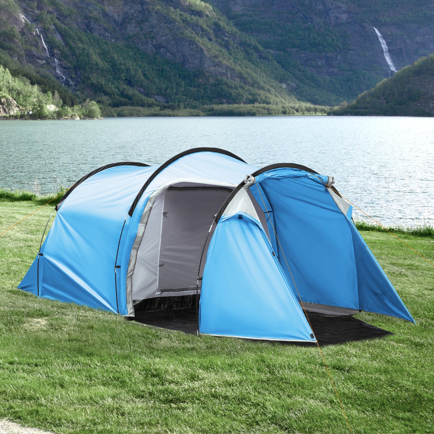 2-3 Man Tunnel Tent with Vestibule