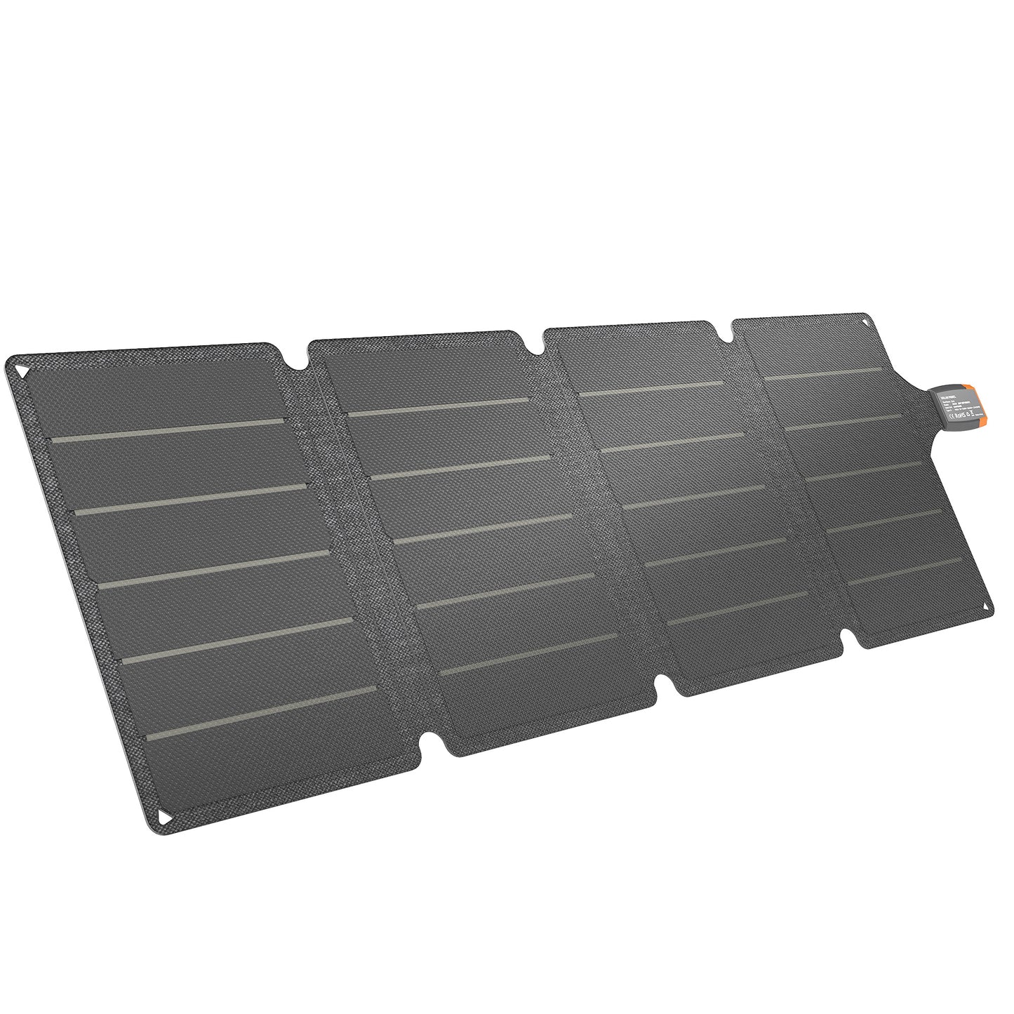 36W Foldable Solar Panel, Portable Solar Charger Type-C to USB-A