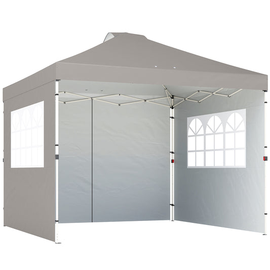 Pop Up Gazebo Waterproof Height Adjustable Canopy