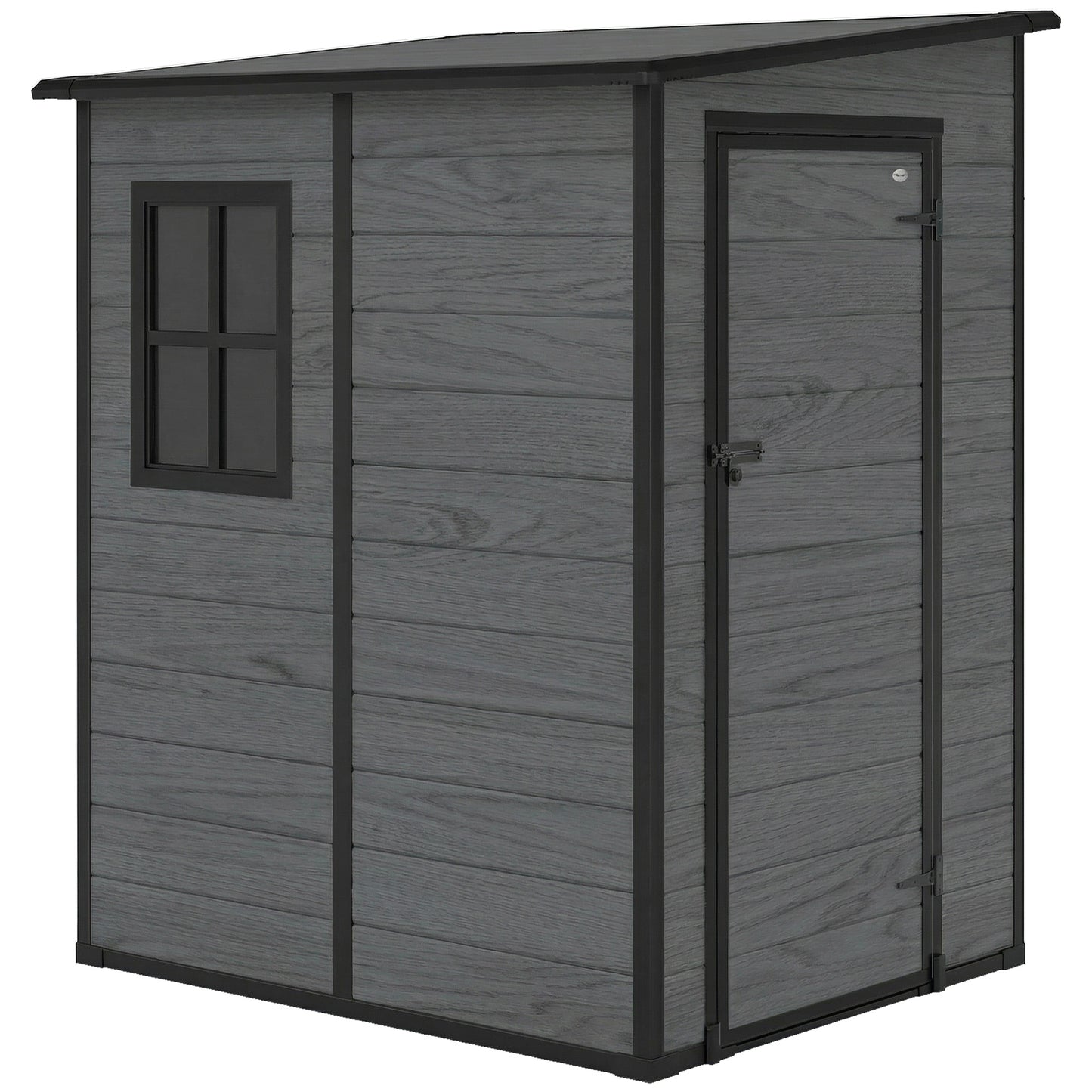 4'x5' Garden Storage Shed, Lean to Shed (1)