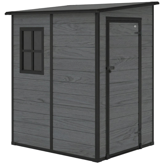 4'x5' Garden Storage Shed, Lean to Shed (1)
