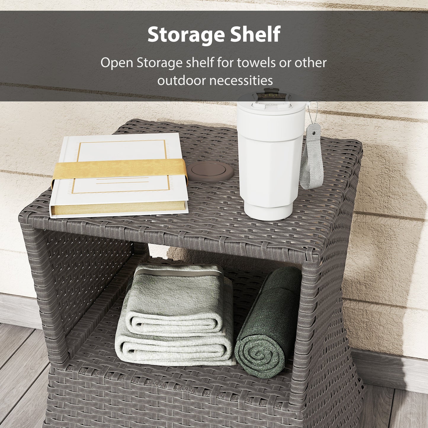 Rattan Outdoor Coffee Table (2)