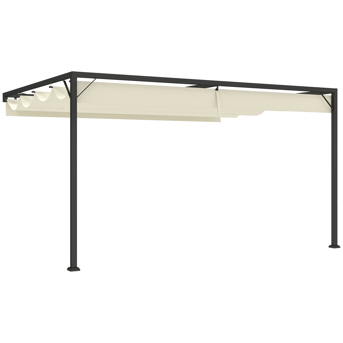 4 x 3 m Pergola, with Sliding Canopy