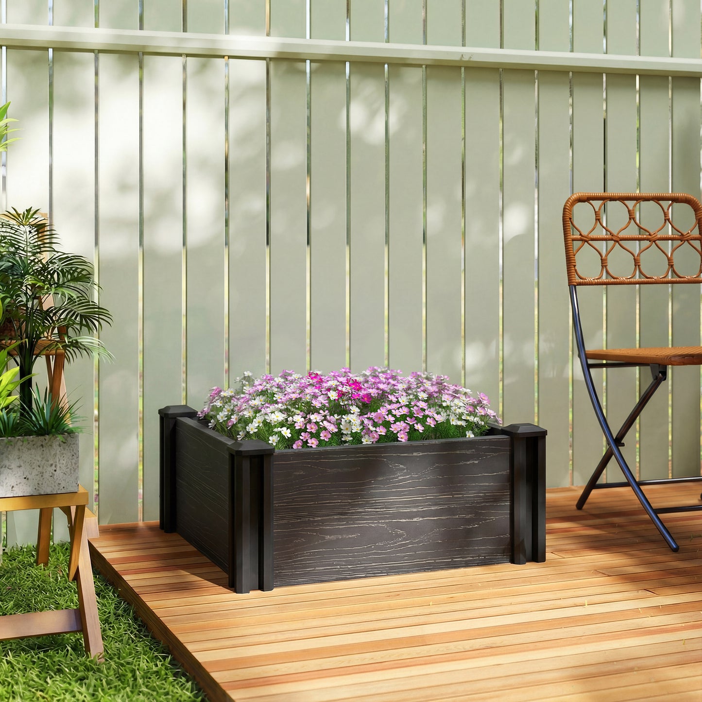 Vinyl Raised Garden Bed Kit (1)