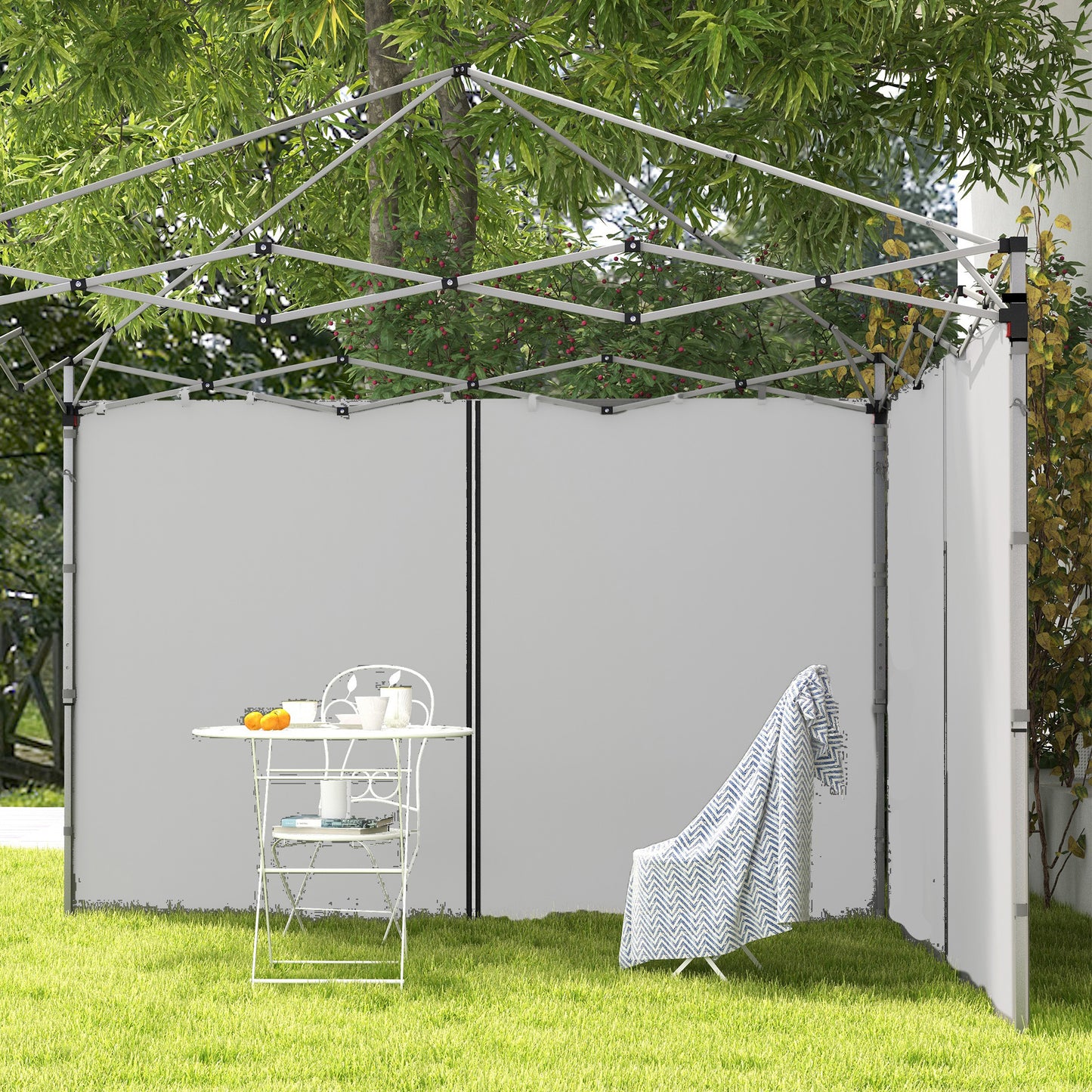 Set of Two 3 x 3(m) Replacement Zipped Gazebo Walls