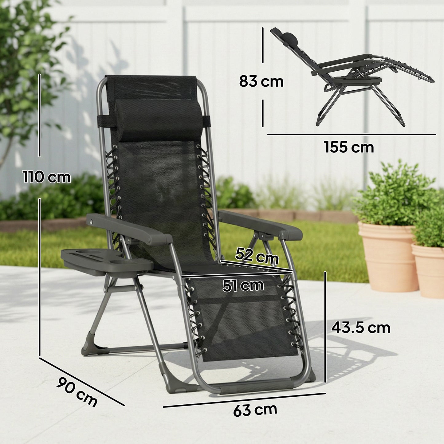 Zero Gravity Chairs Set of 2