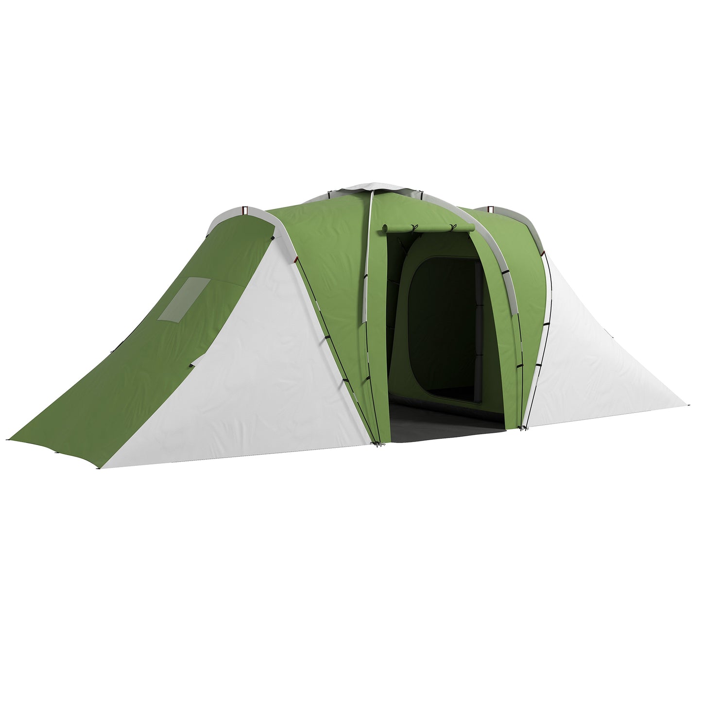 Large Camping Tent Tunnel Tent with 2 Bedroom and Living Area