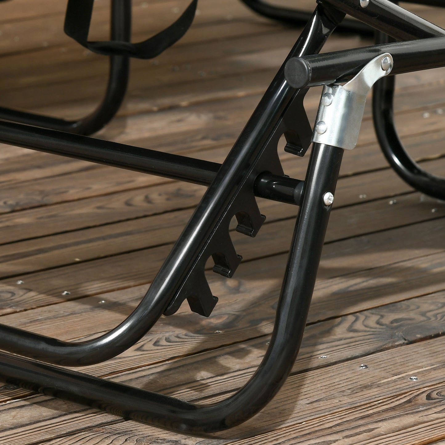 Set of Two Folding Sun Loungers