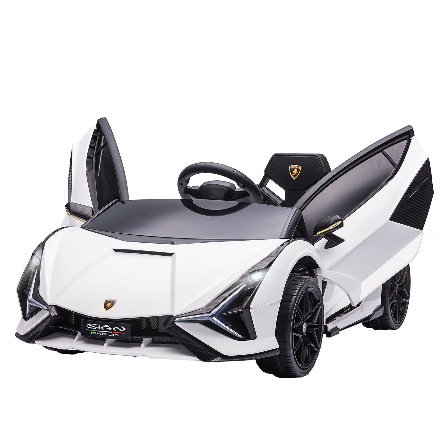 Lamborghini Sian Licensed 12V Electric Car for Kids 2 Motors Toy Car