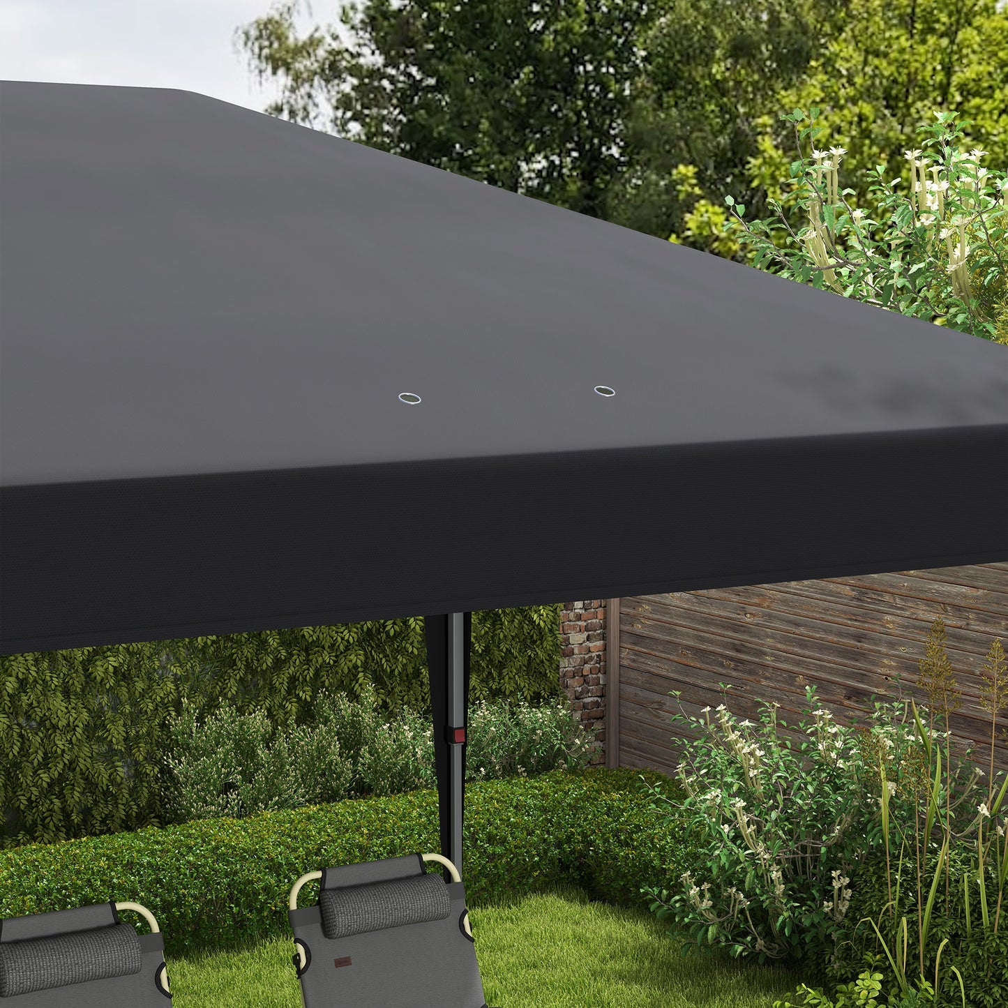 Pop Up Gazebo 3 x 6m, Foldable Canopy Tent