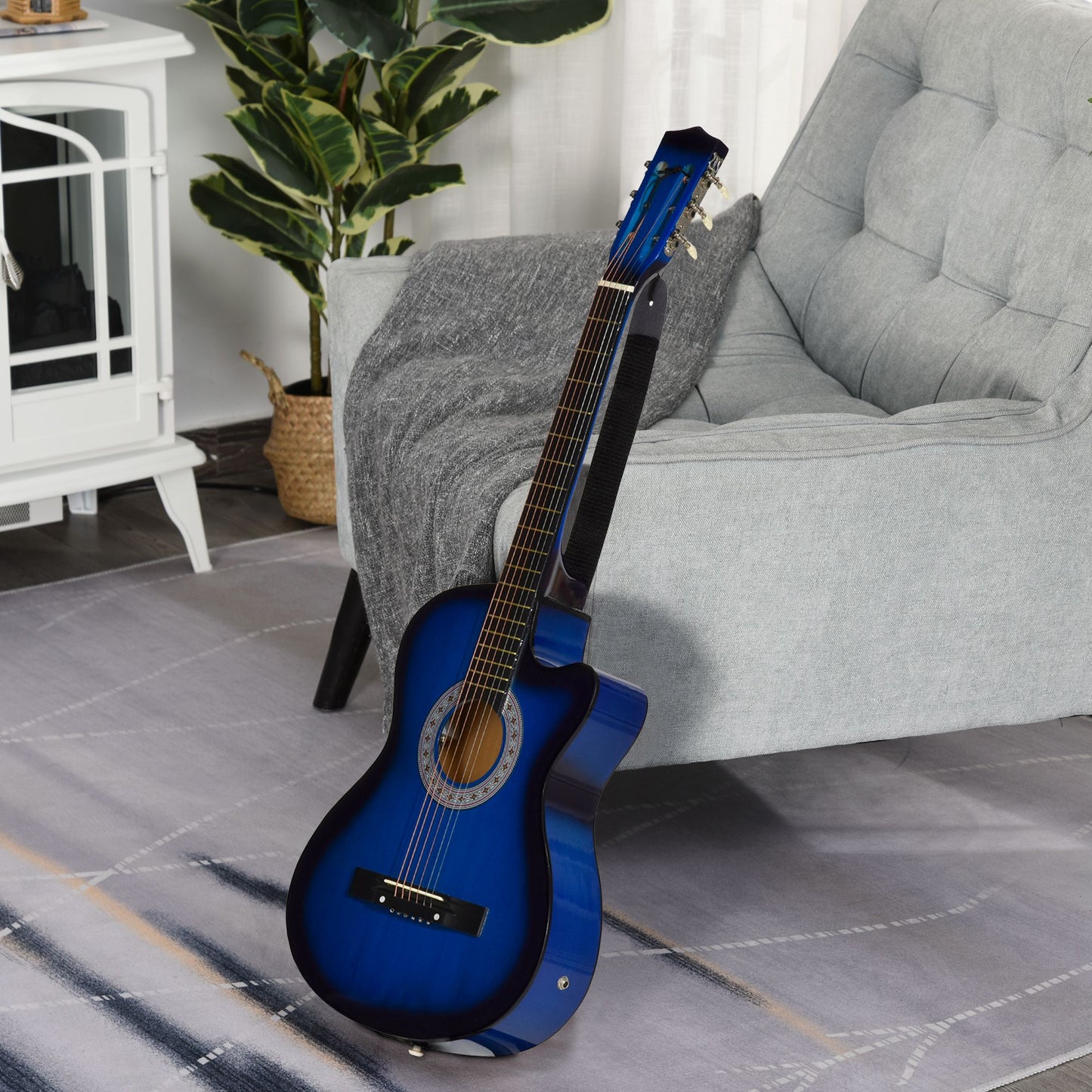38 Inch Full Size Acoustic Electric Guitar