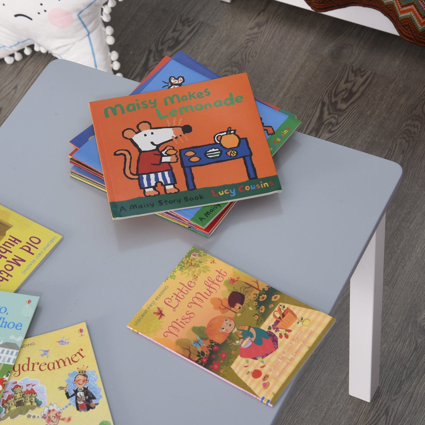 Kids Table and Chair Set 3 Pieces Toddler Preschoolers Desk
