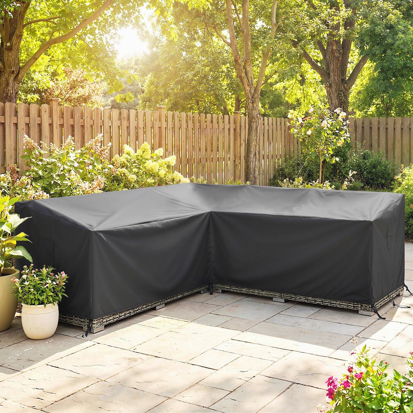 V-Shaped Patio Furniture Cover