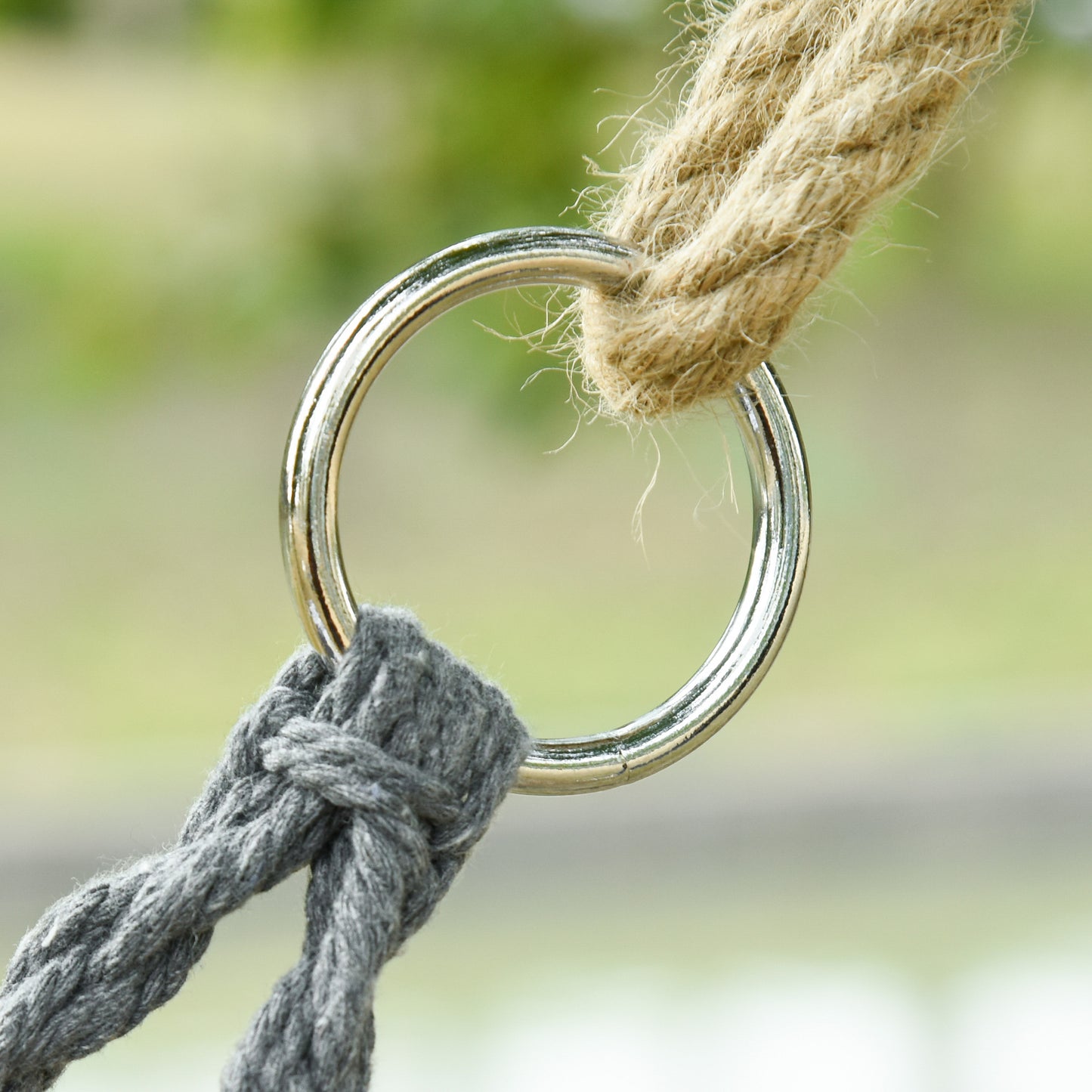 Two-Seater Boho Macrame Hammock Swing