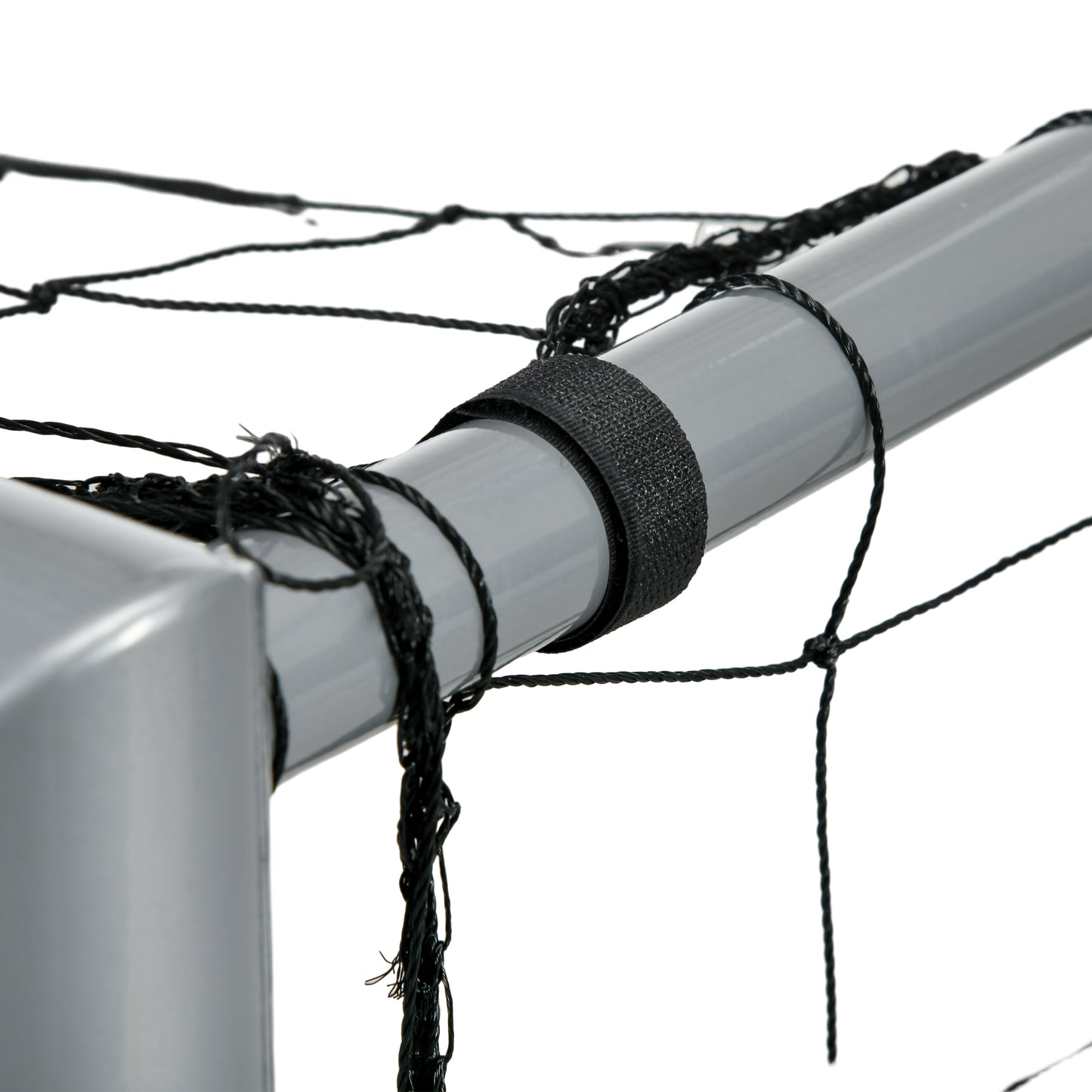 8ft x 5ft Football Goal, Football Net for Garden with Ground Stakes