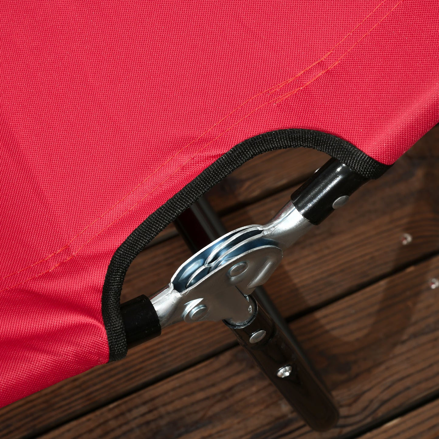 Set of Two Folding Sun Loungers (1)