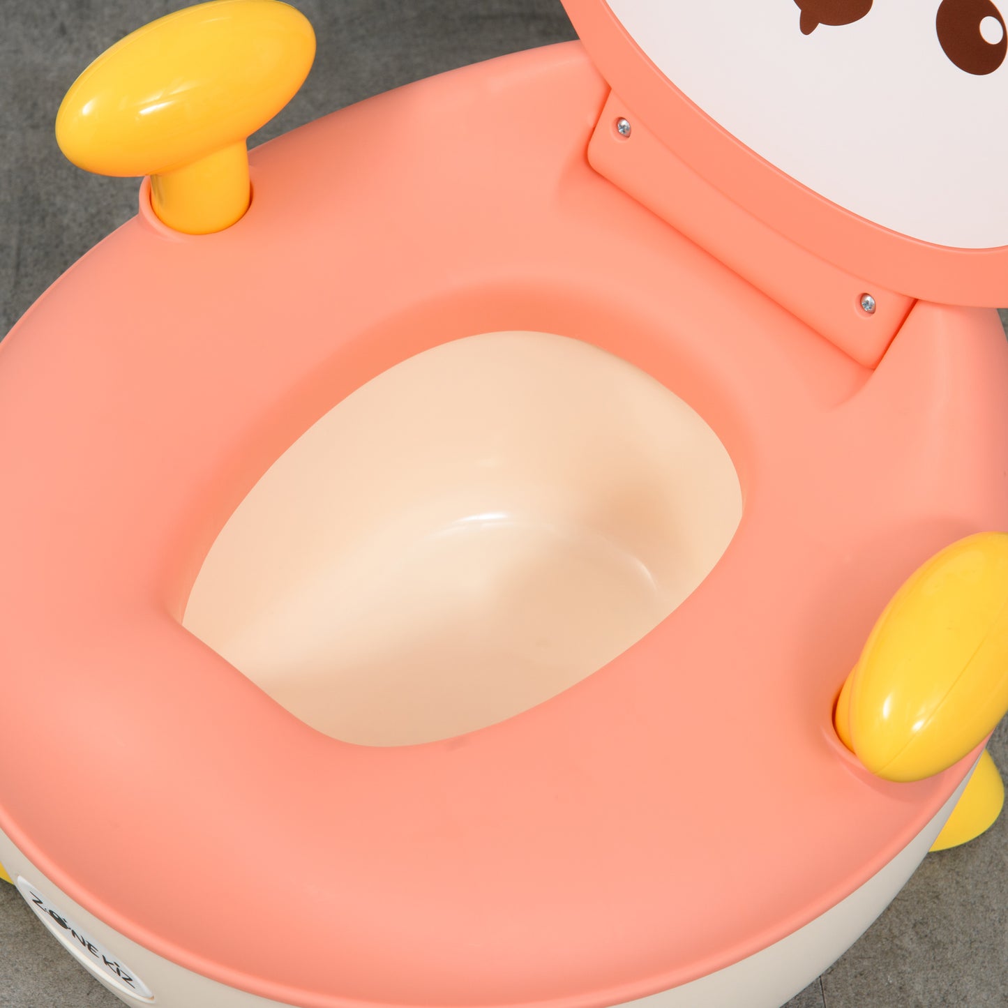 Baby Potty Training Toilet with Splash Guard, Anti-Tip Feet