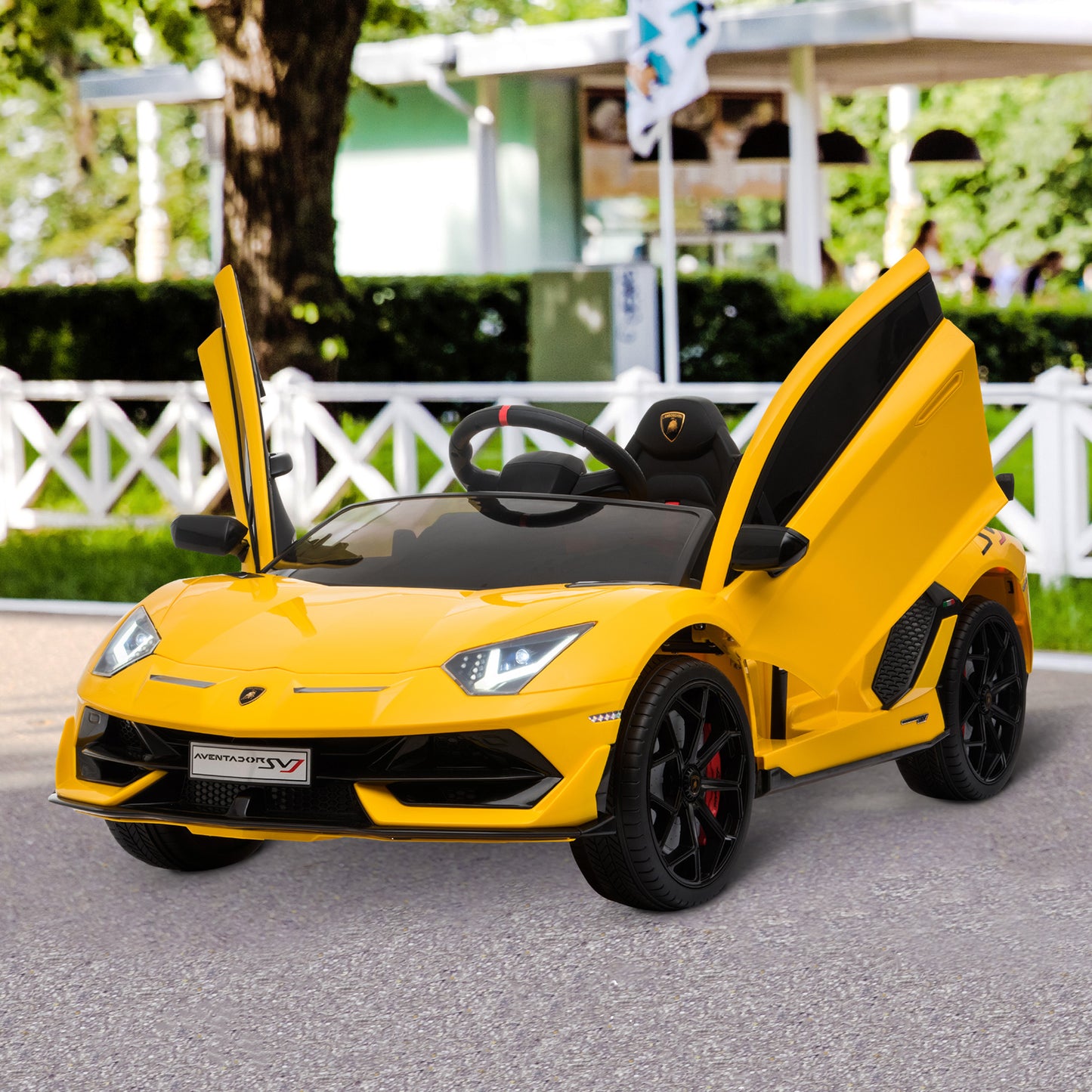 Lamborghini Aventador Licensed 12V Kids Electric Ride On Car Racing
