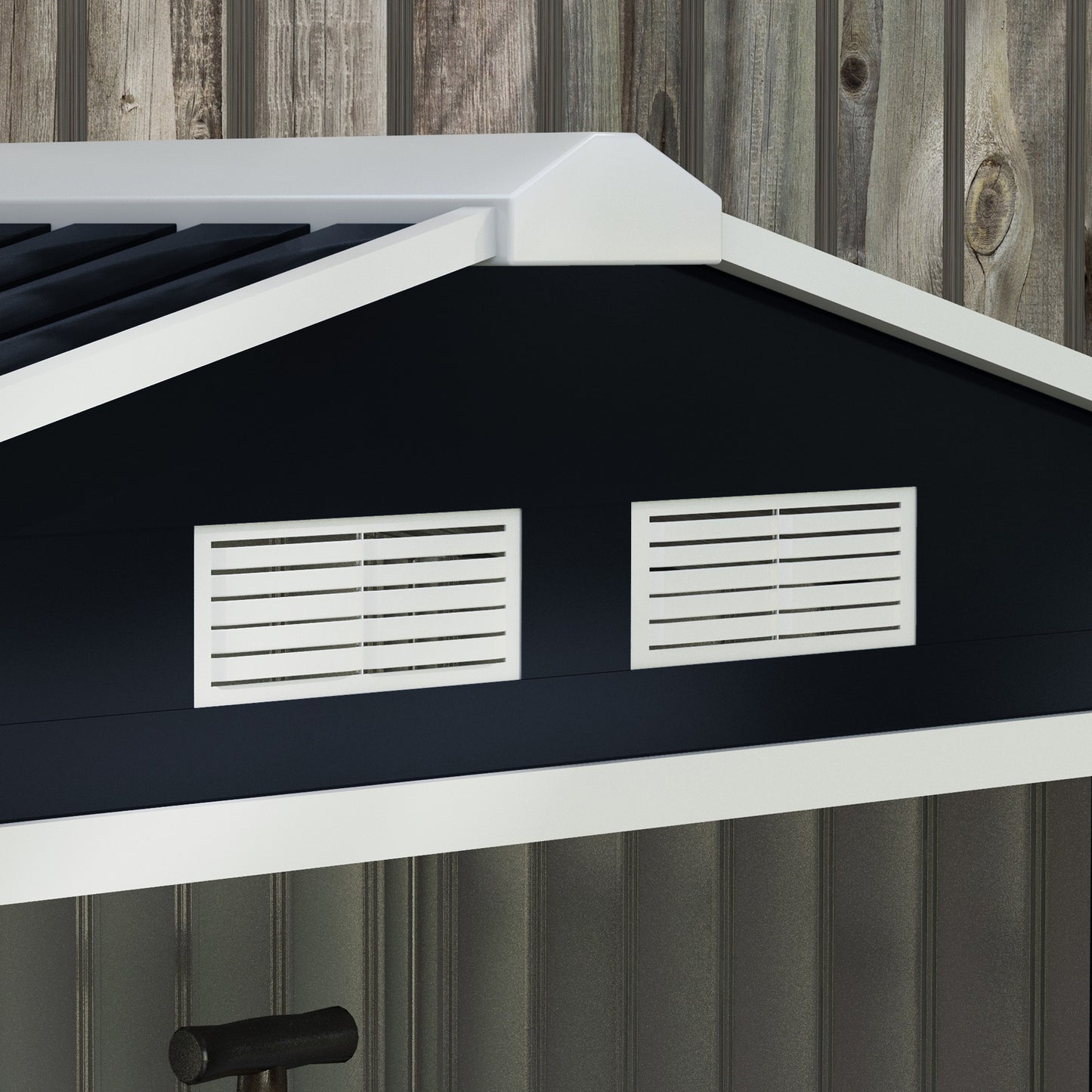 7 x 4ft Weatherproof Shed, Outdoor Bike Storage Shed