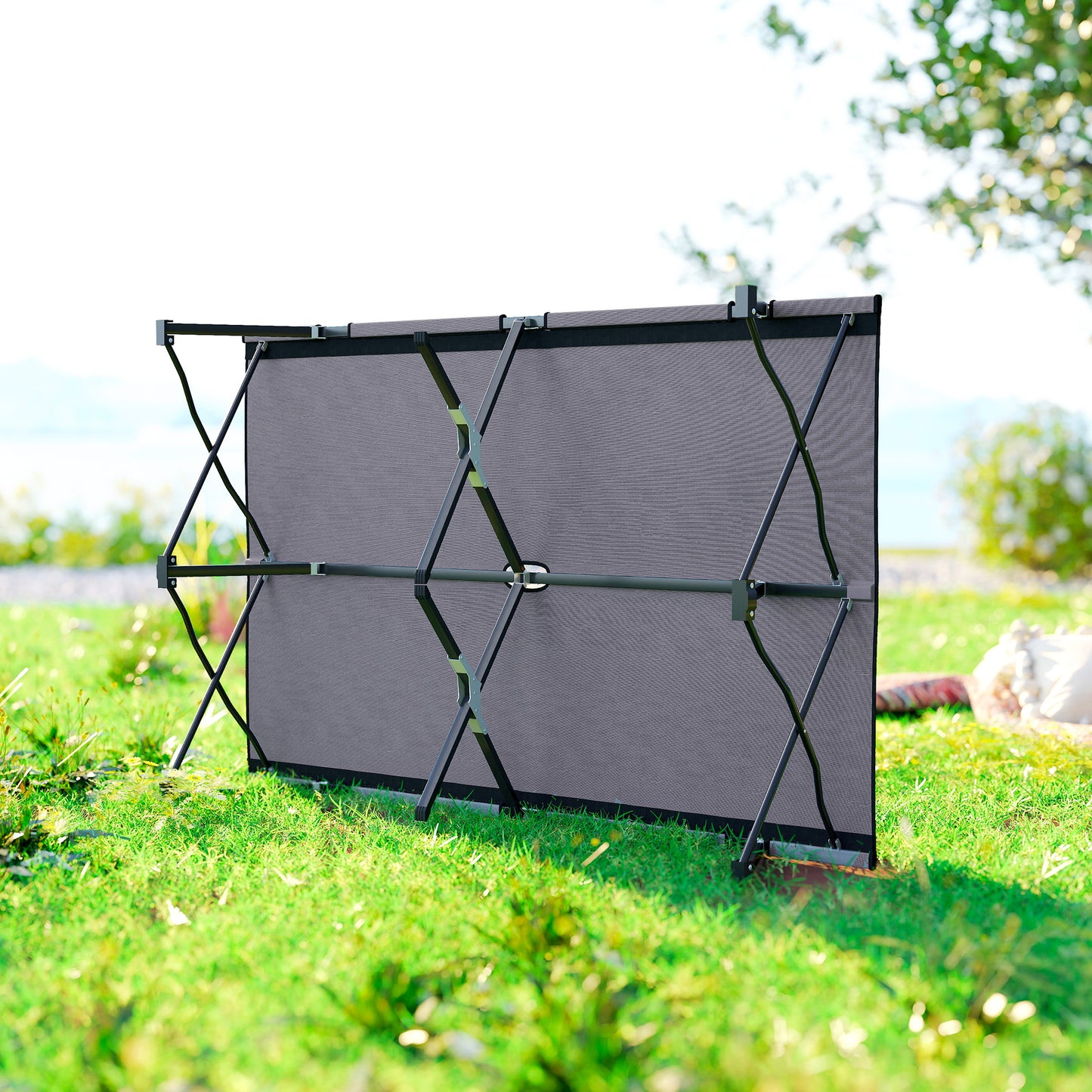 Double Camping Cot Bed, with Bag