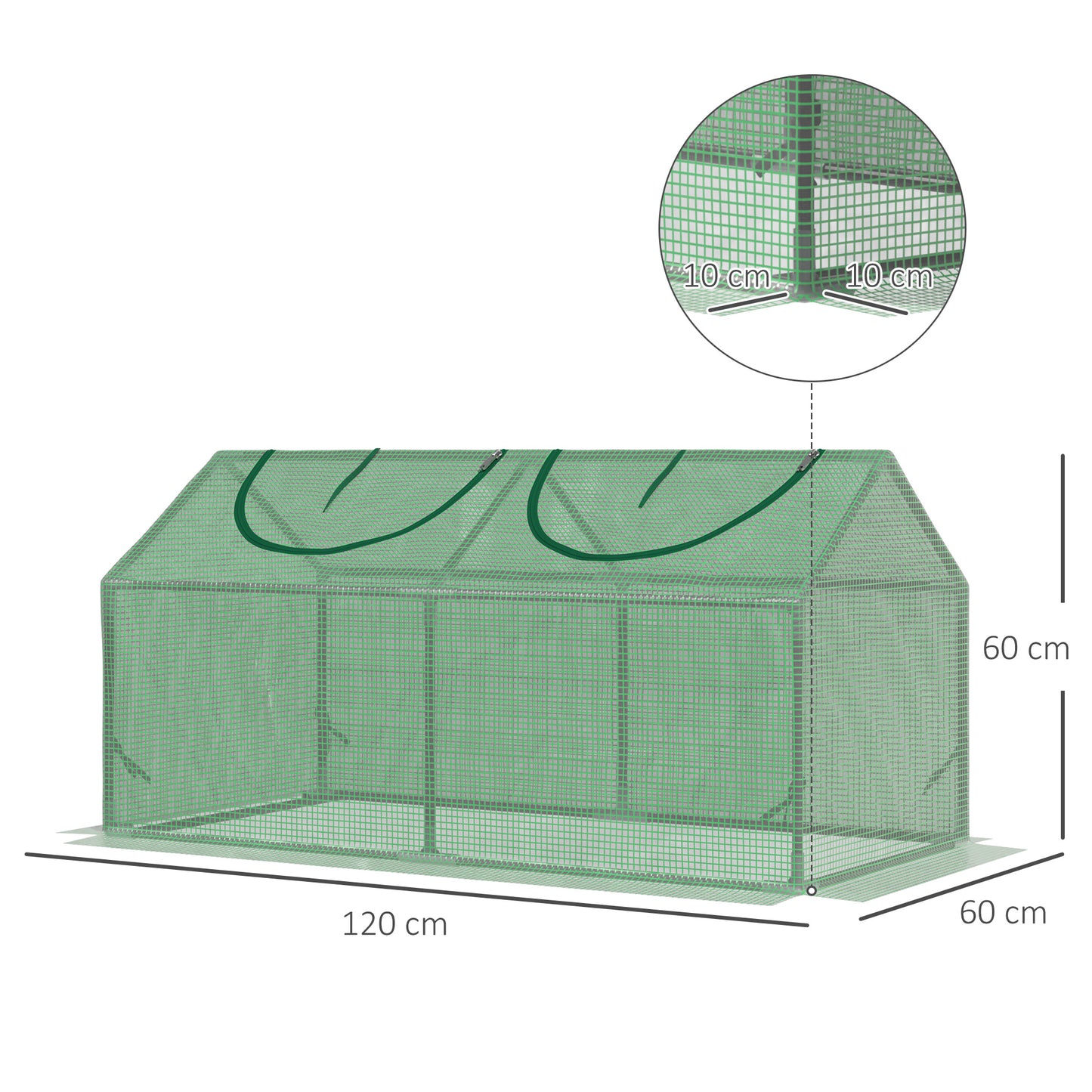 Mini Greenhouse, Small Plant Grow House for Outdoor