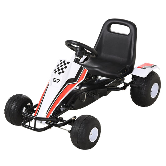 Kids Children Pedal Go Kart Manual Ride On Car w/ Brake Gears