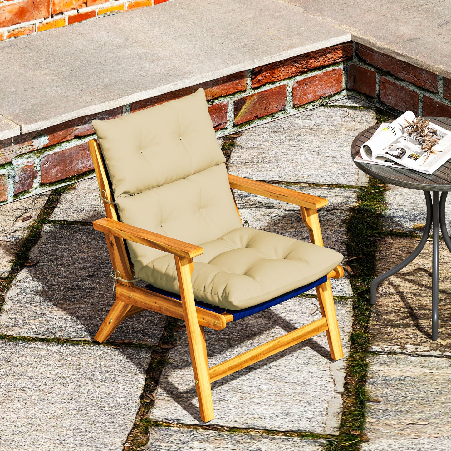 115 x 56cm Rocking Chair Padded Seat Cushion