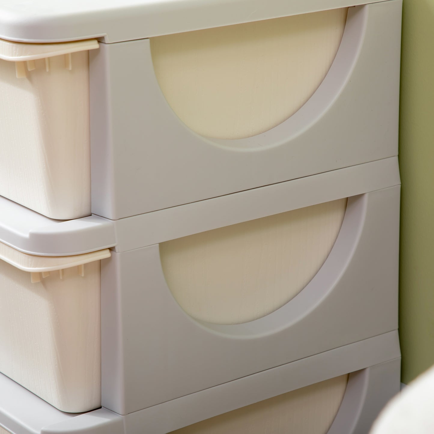 Three-Tier Kids Storage Boxes, with Three Drawers