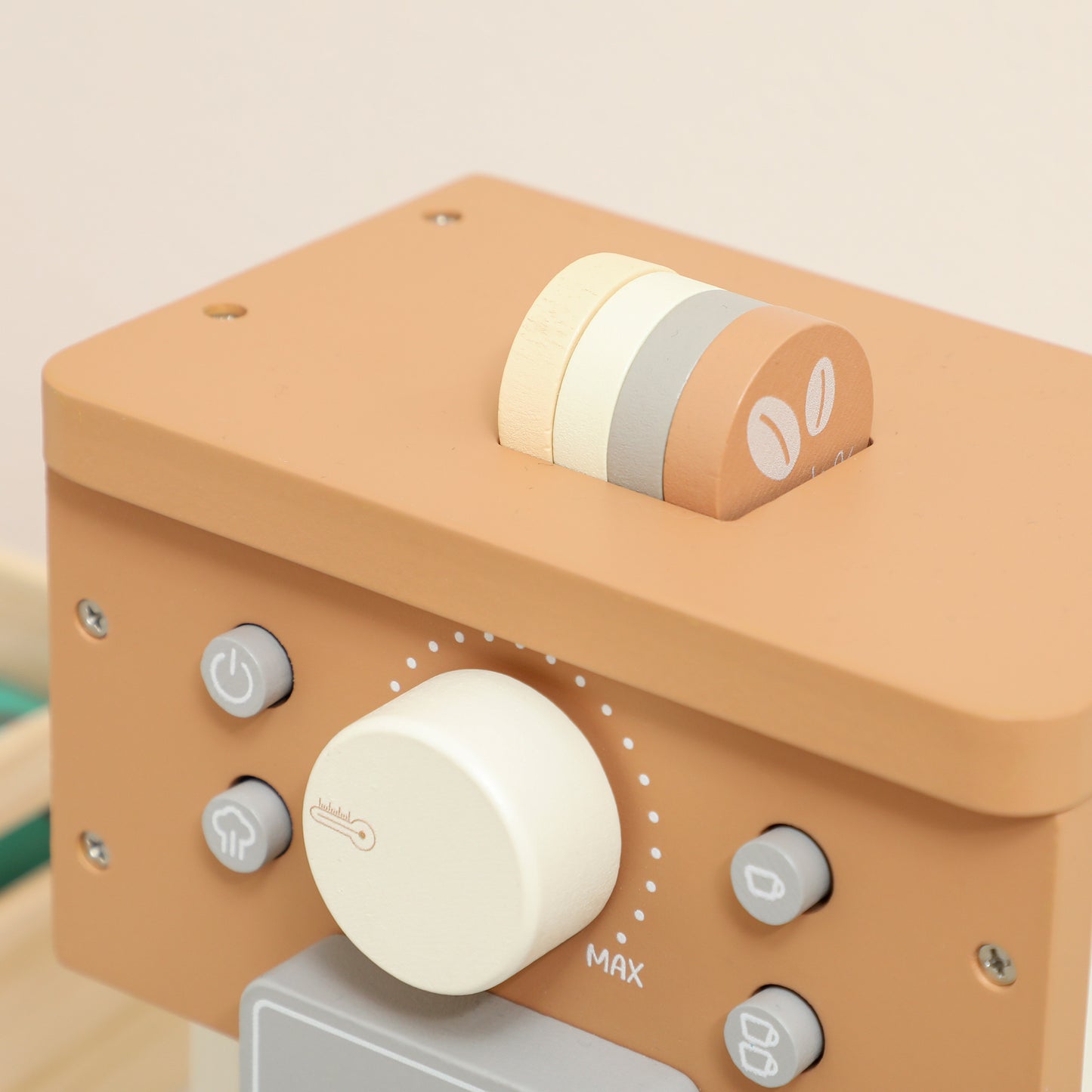 Kids Wooden Coffee Machine Toy