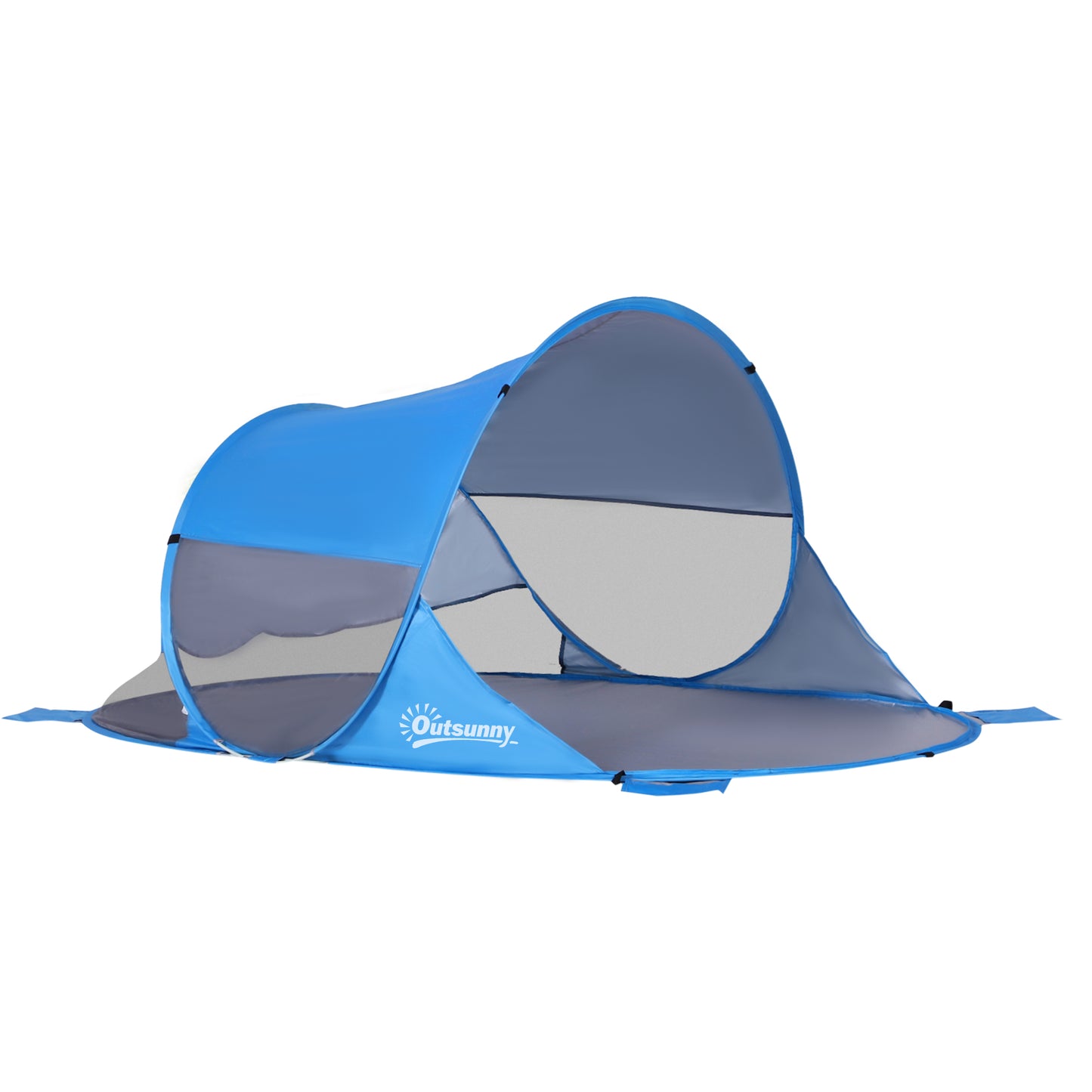 Fibreglass Frame 2 Person Pop-Up Lightweight Camping Tent