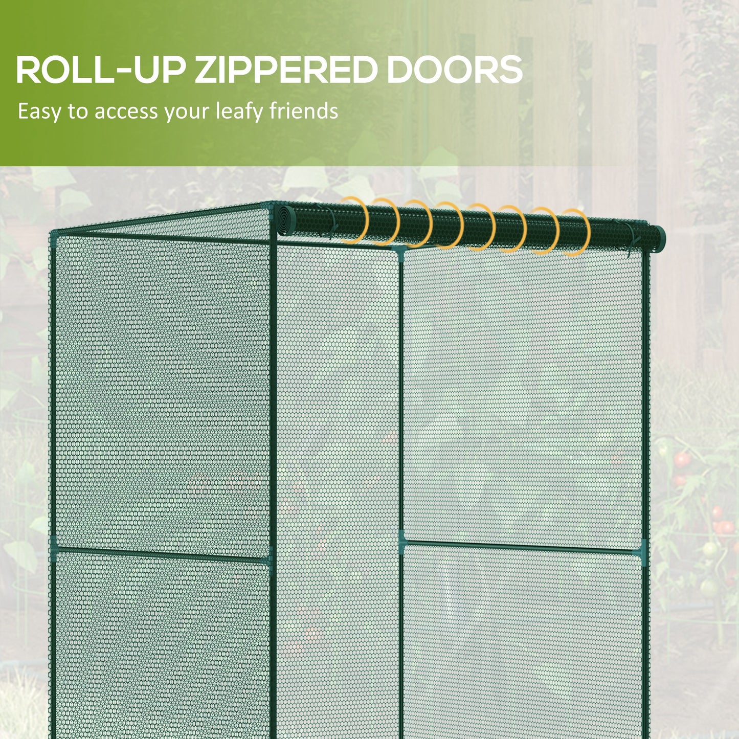 Set of 2 Fruit Cage Bird Netting