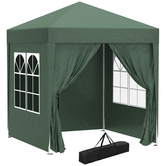 2 x 2 m Garden Pop Up Gazebo, Wedding Party Tent Marquee