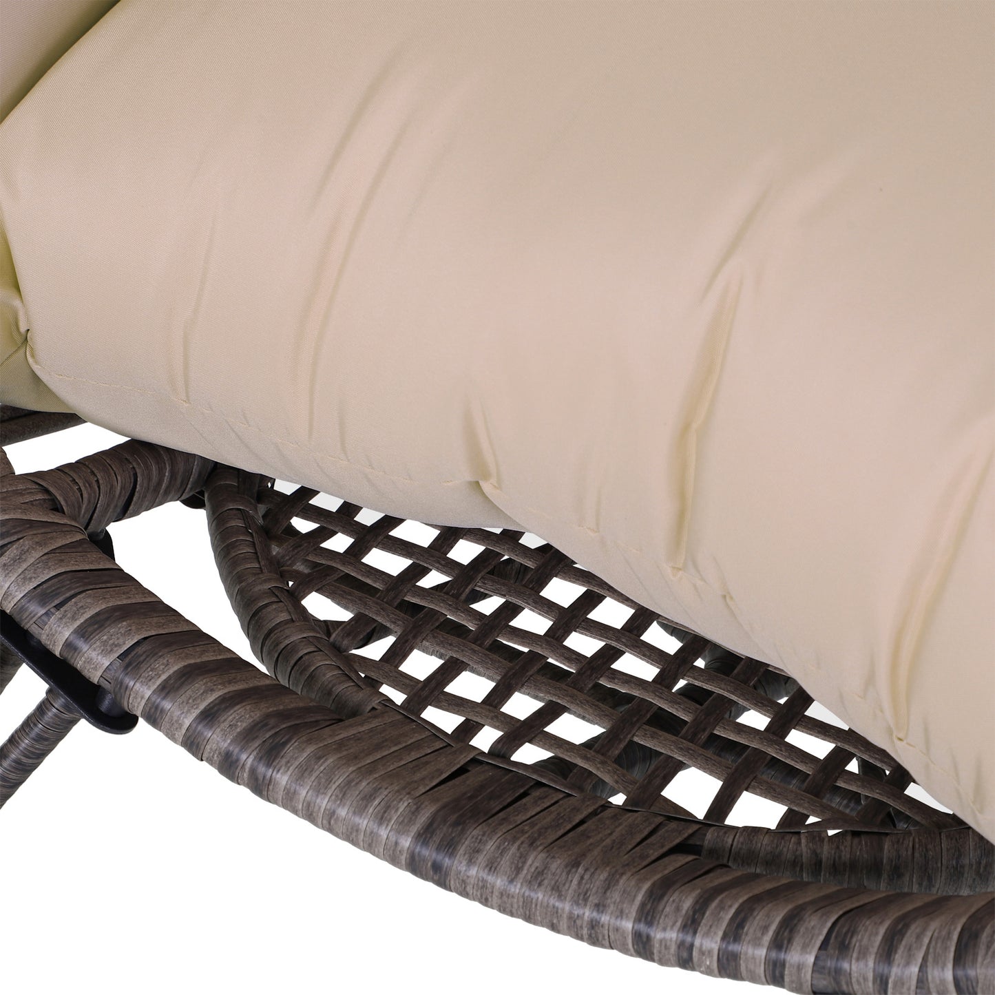 Garden Egg Chair, Teardrop Outdoor PE Rattan Chair