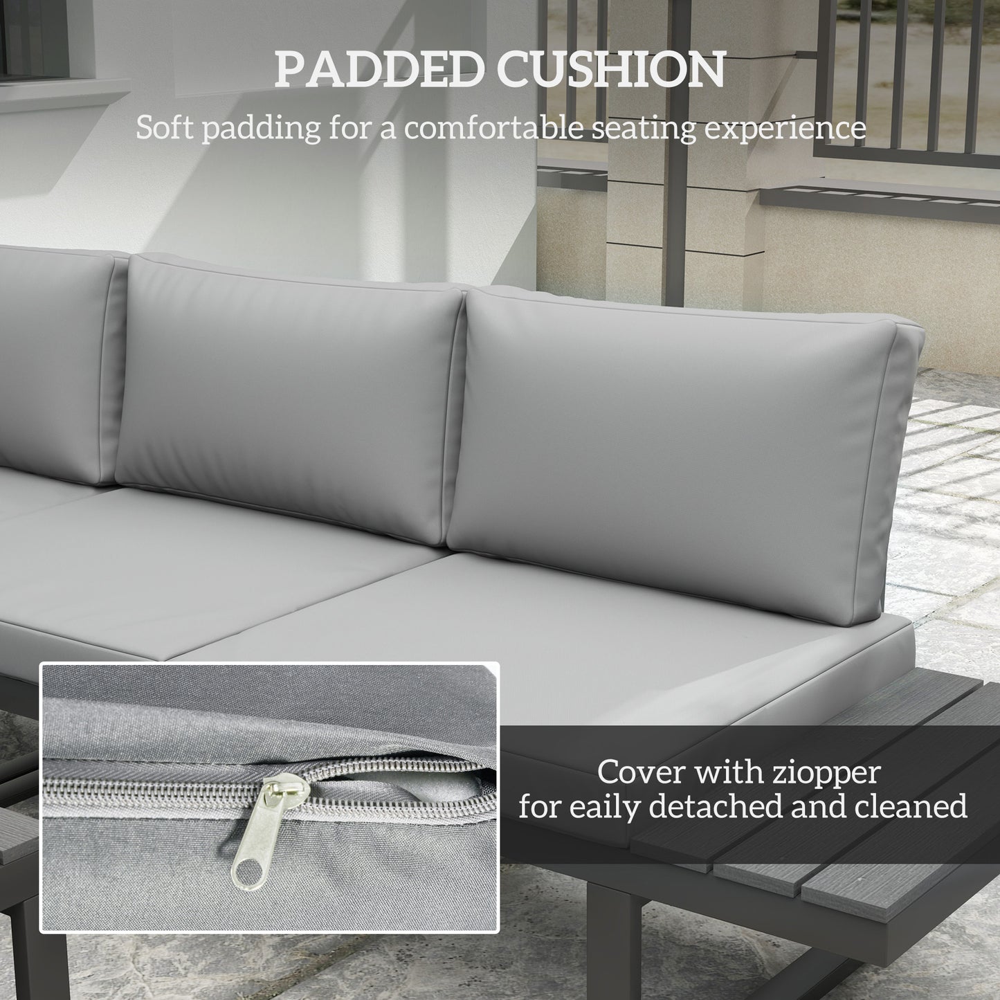 4 Pieces Garden Furniture Set (1)
