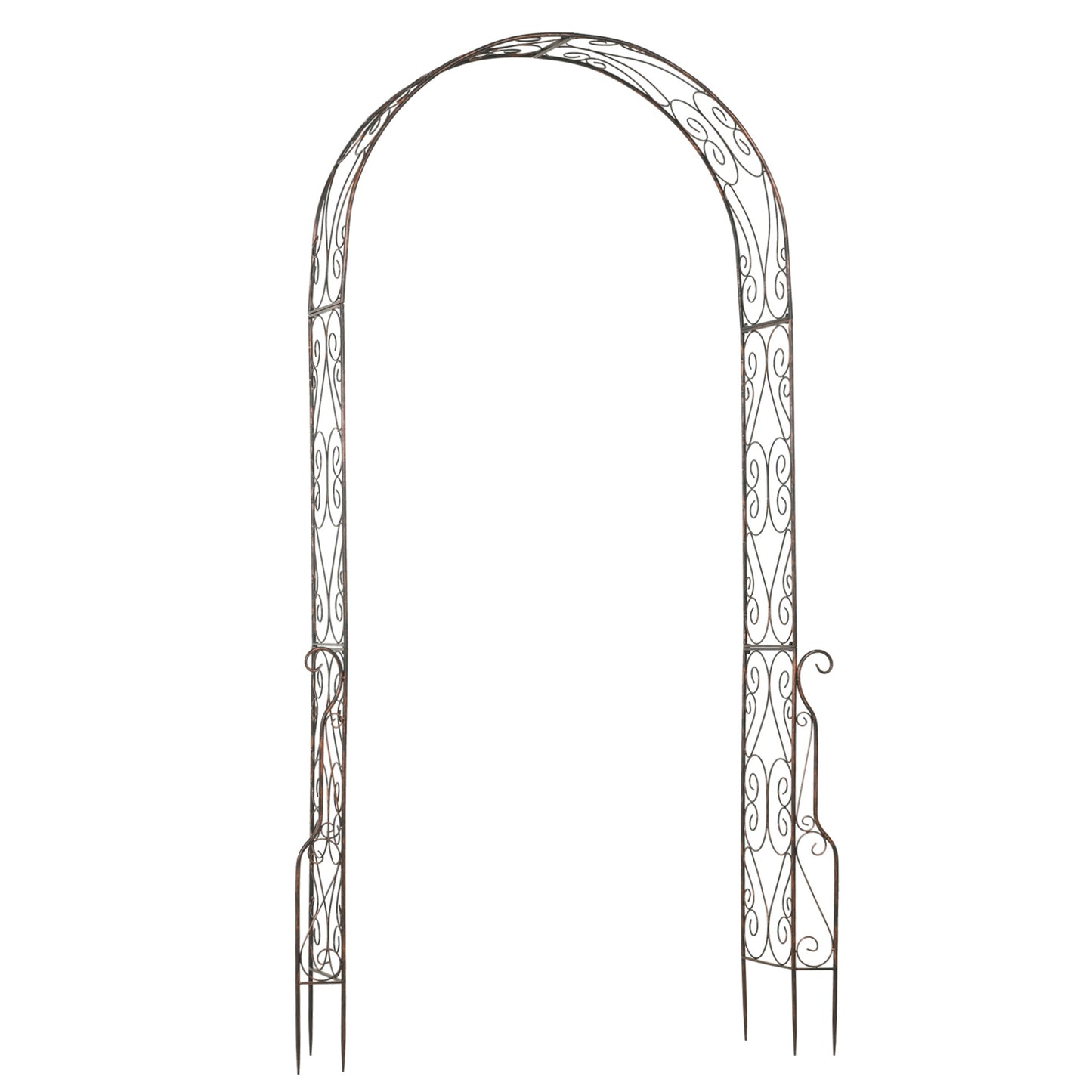 Metal Garden Arch Trellis, Decorative Arbour Archway