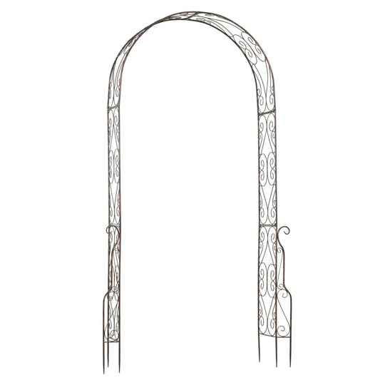 Metal Garden Arch Trellis, Decorative Arbour Archway