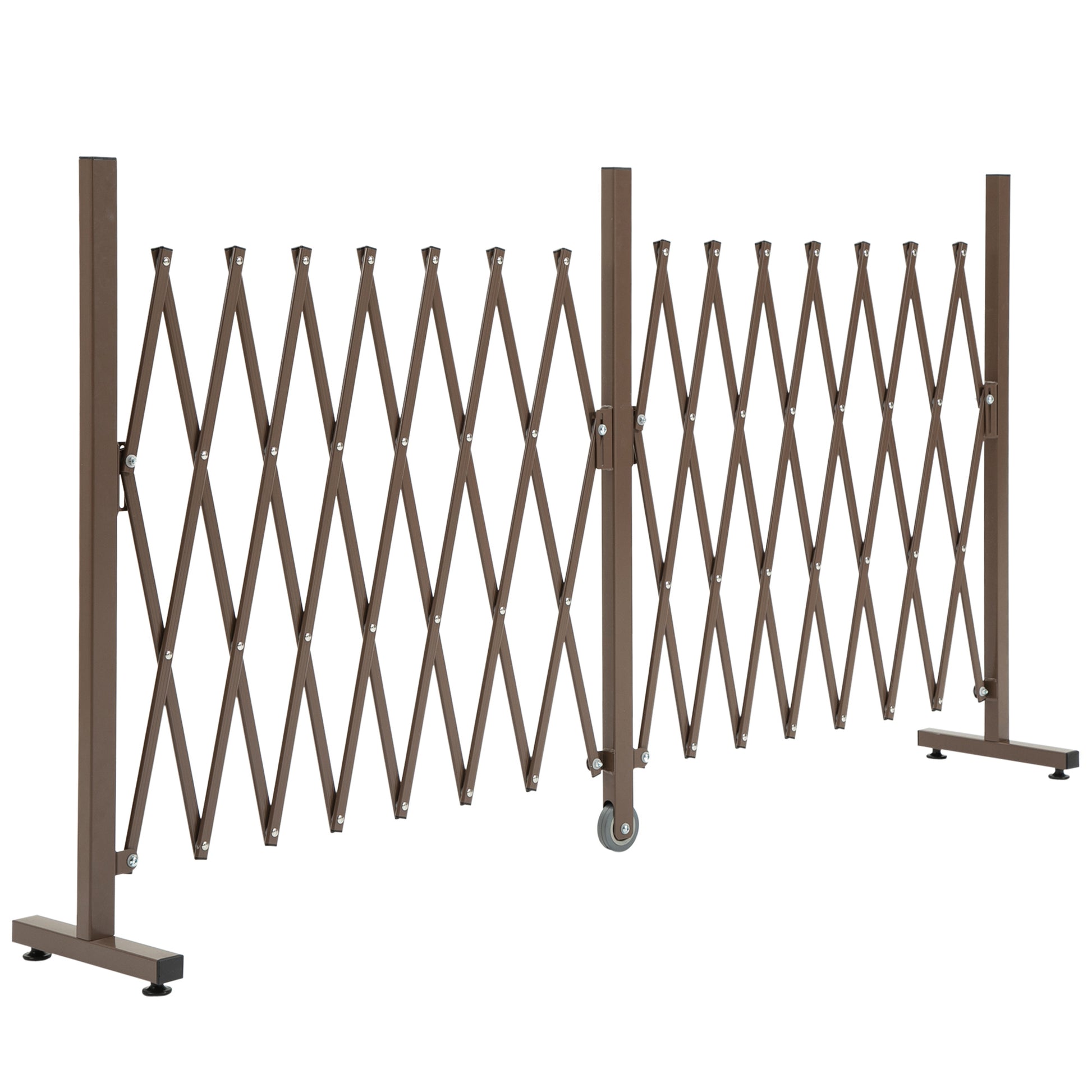 Expanding Trellis Fence Freestanding Movable Fence Foldable Garden