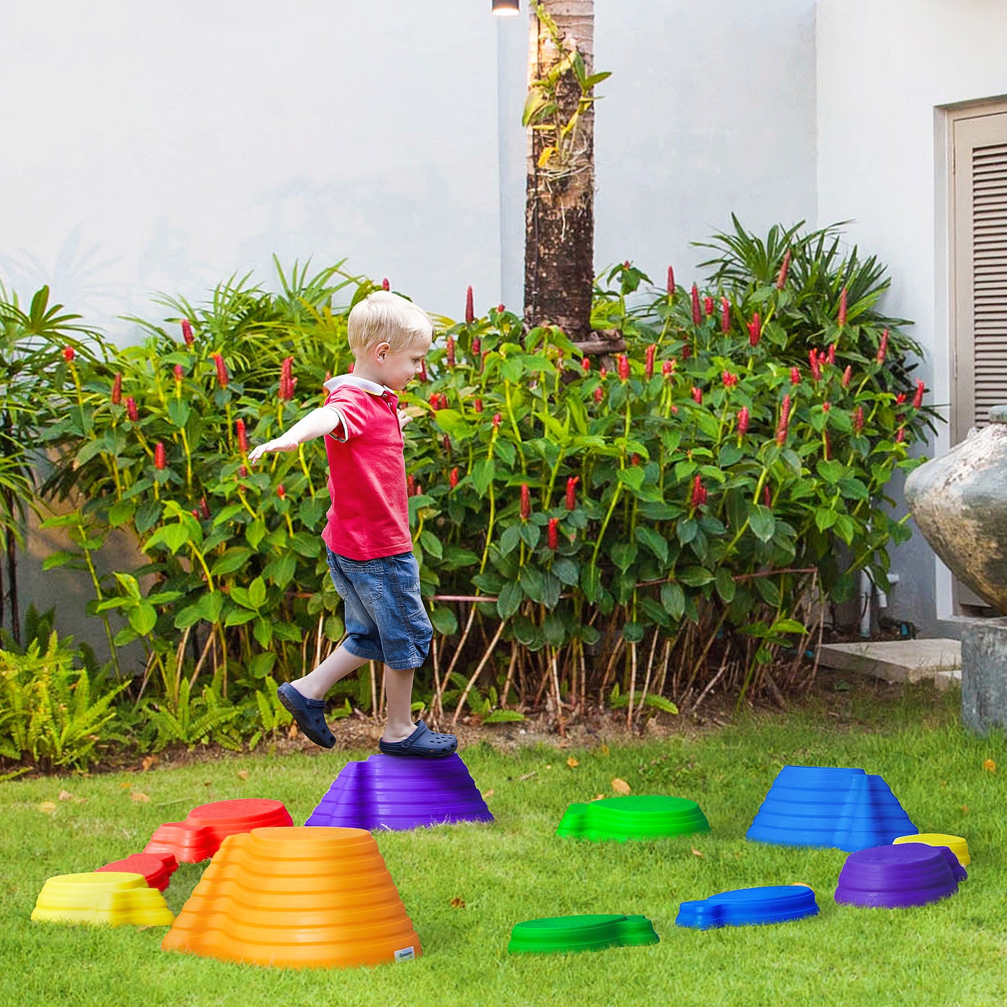 11 Piece Kids Balance Stepping Stones