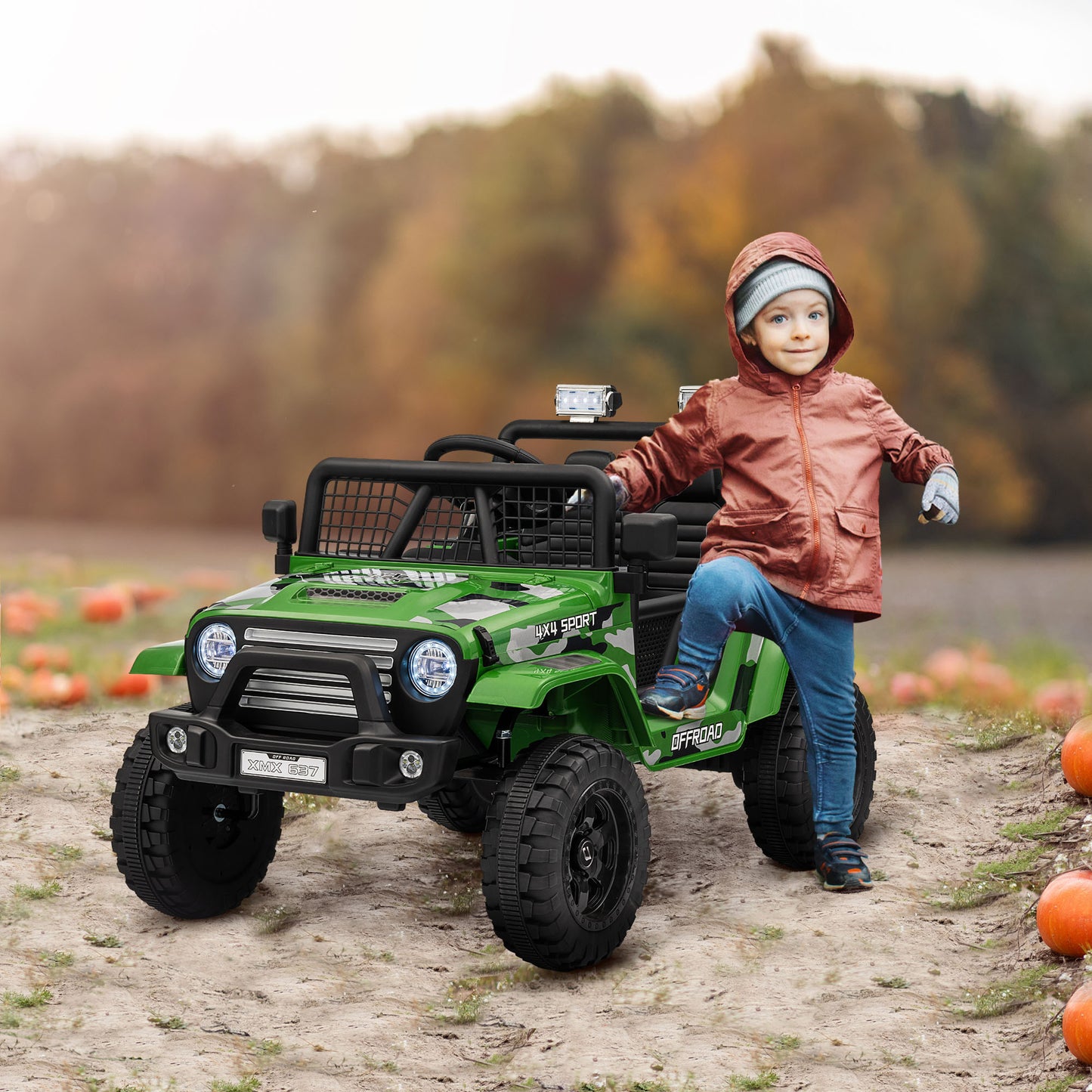 12V Battery Powered Kids Ride-On Car
