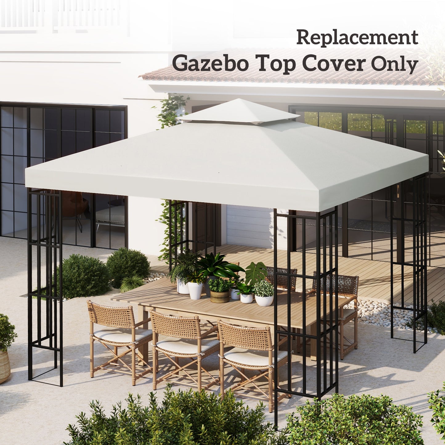 3 x 3 m Replacement Gazebo Canopy