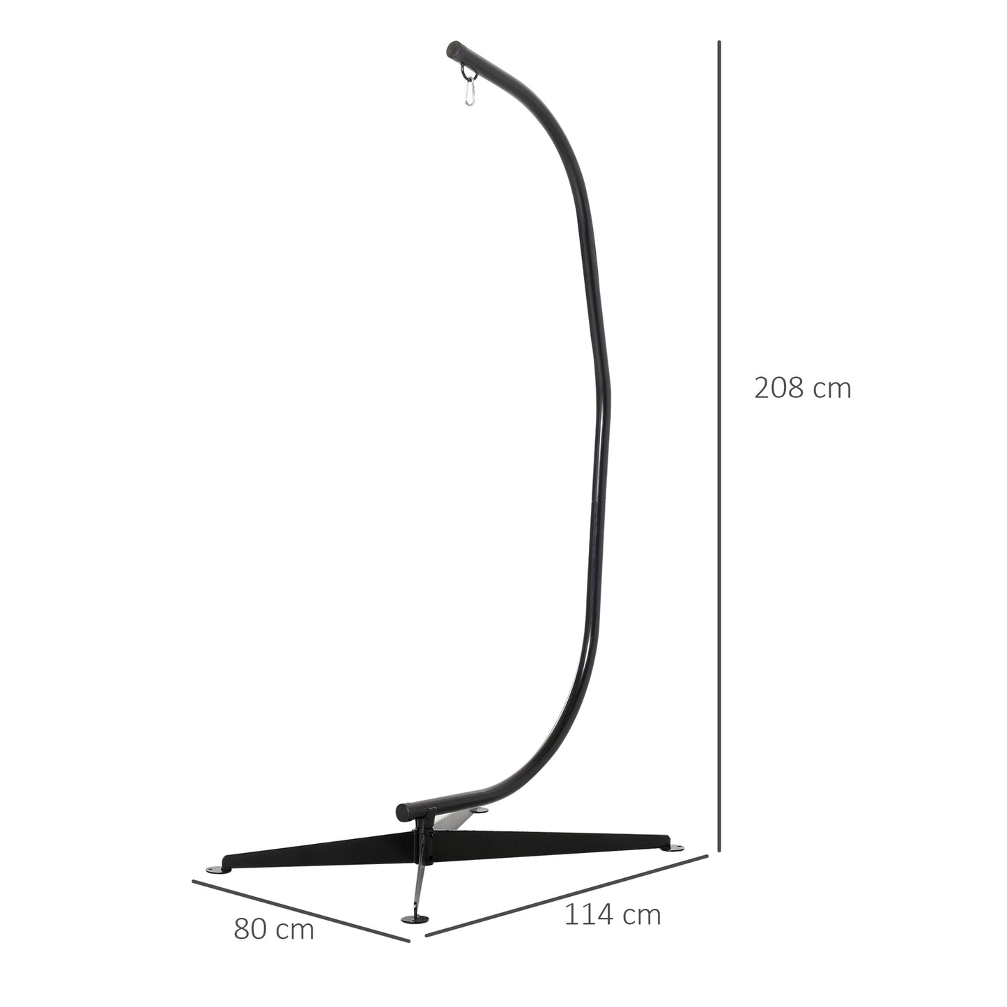 Hanging Hammock Stand Hammock Chair Stand C Stand Steel Heavy Duty