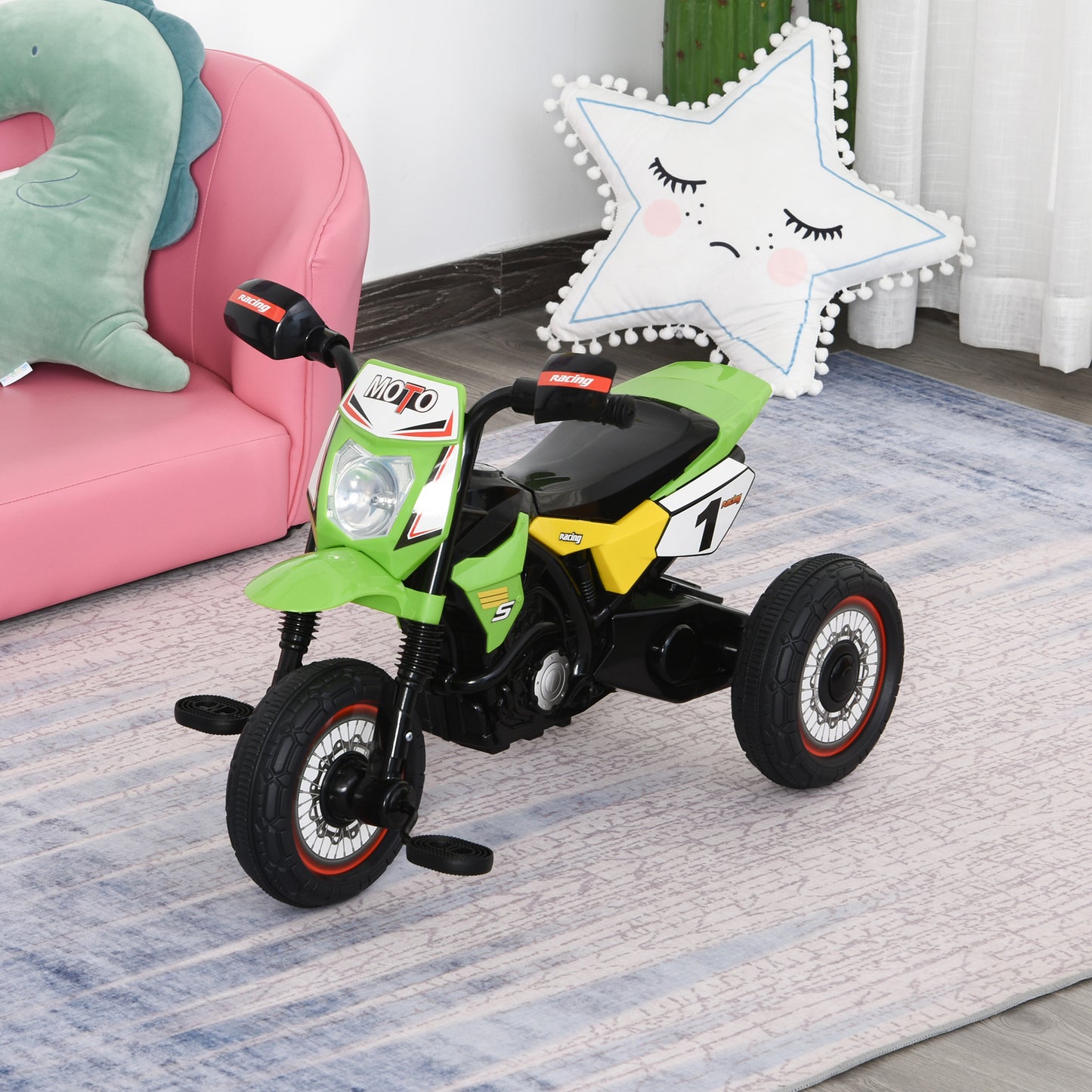 Trike for Kids, Toddler Pedal Motorcycle