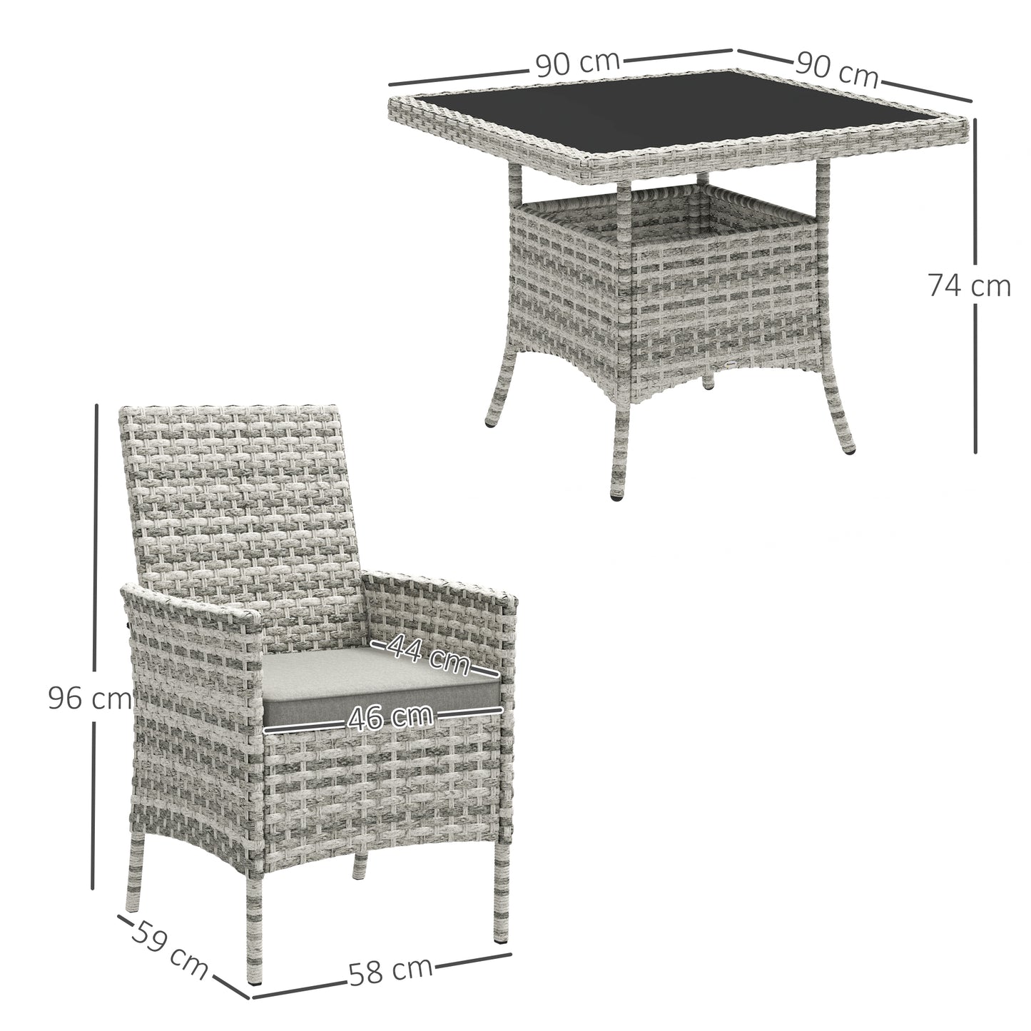 Rattan Garden Furniture Set