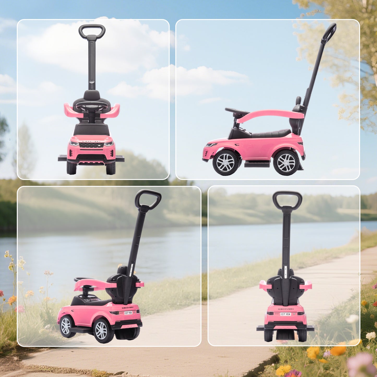 Land Rover Discovery Licensed Baby Push Car