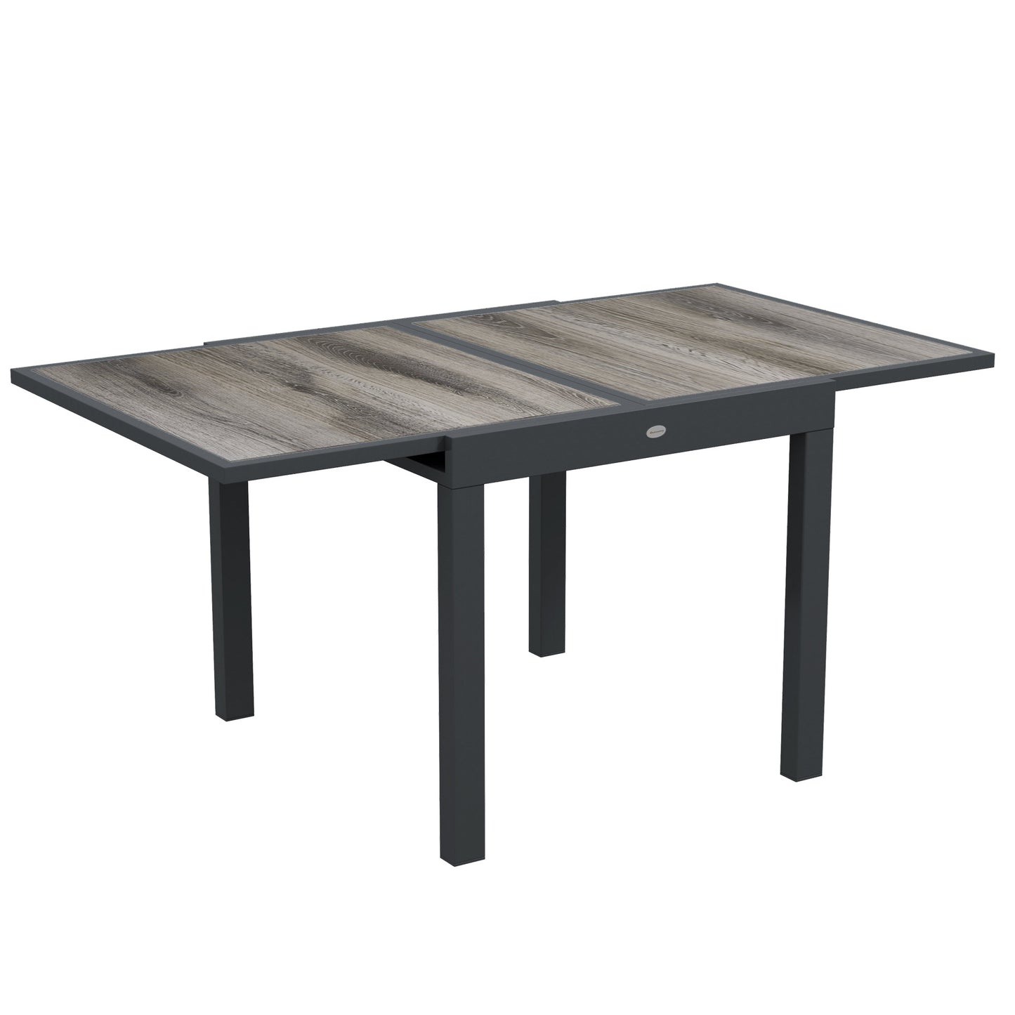 Extending Garden Table, Outdoor Dining Table for 6