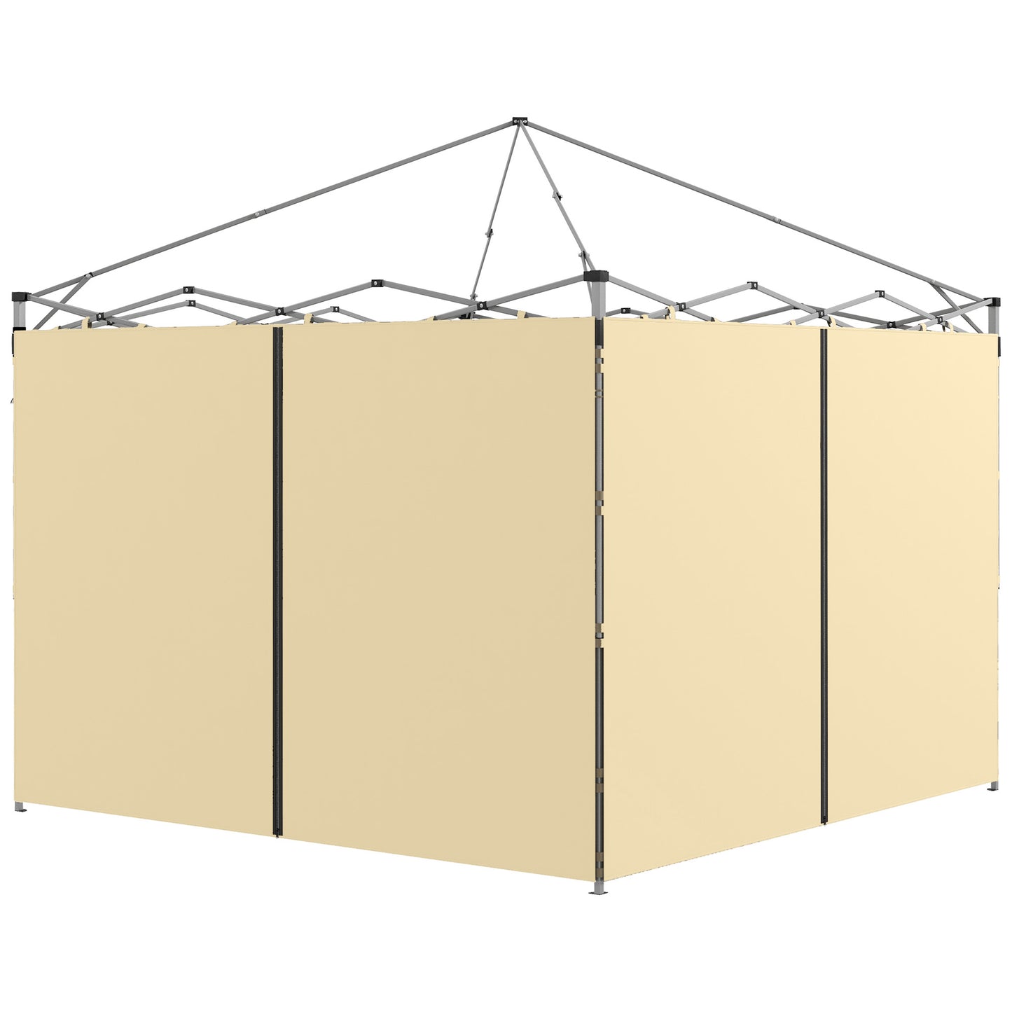 Set of Two 3 x 3(m) Replacement Zipped Gazebo Walls