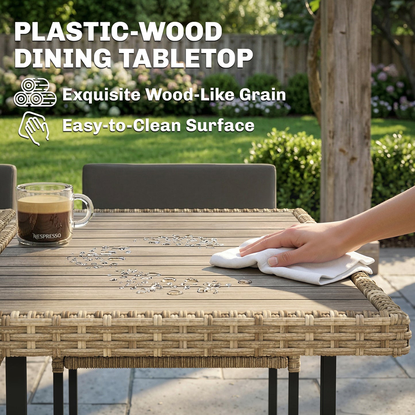 7 Piece Rattan Garden Furniture Set (1)